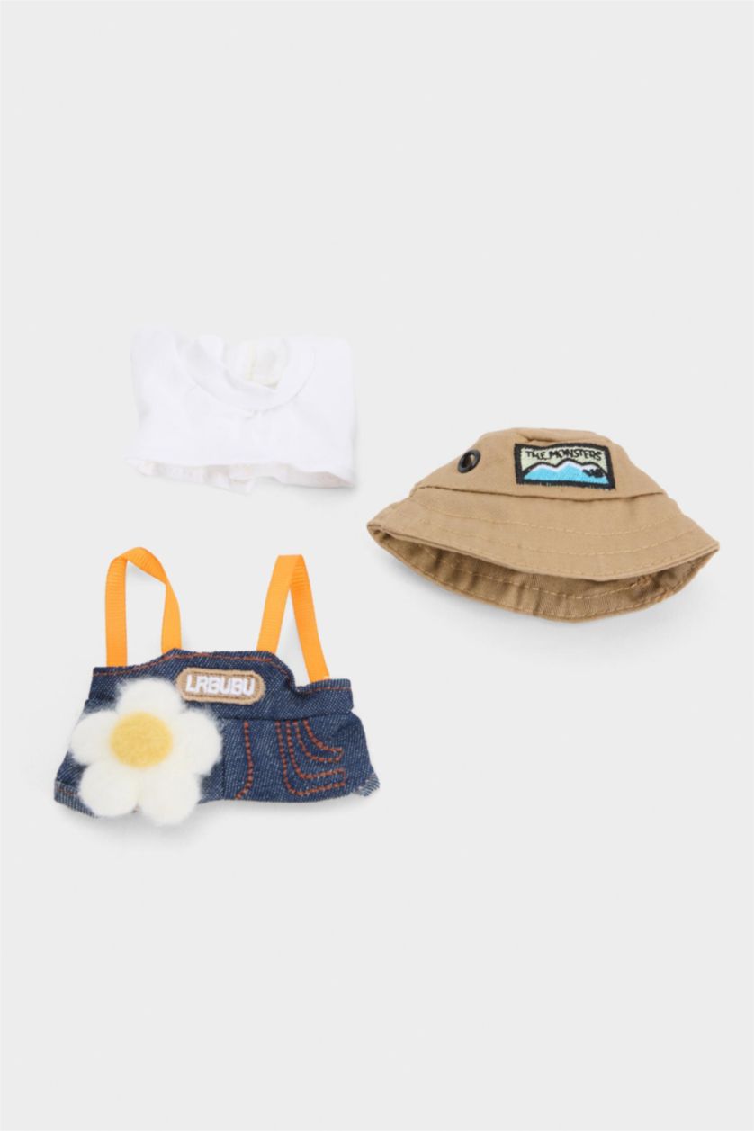 Kadın Karma Kadın Papatya Detaylı Giydirilebilir Charm Anahtarlık Kostümü