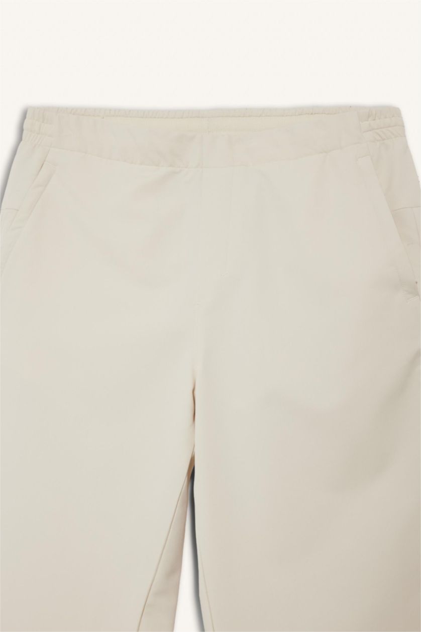 رجال بيج سروال قصة عادية