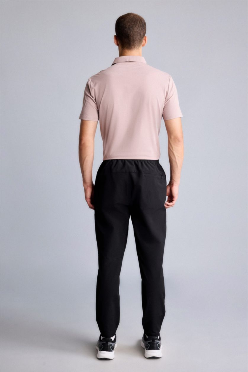 Erkek Siyah Standart Fit Pantolon