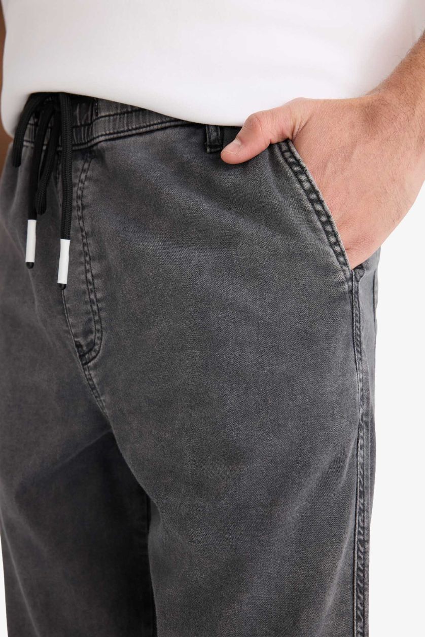 رجال أنثرا سروال جينز وايد ليج وايد ليج