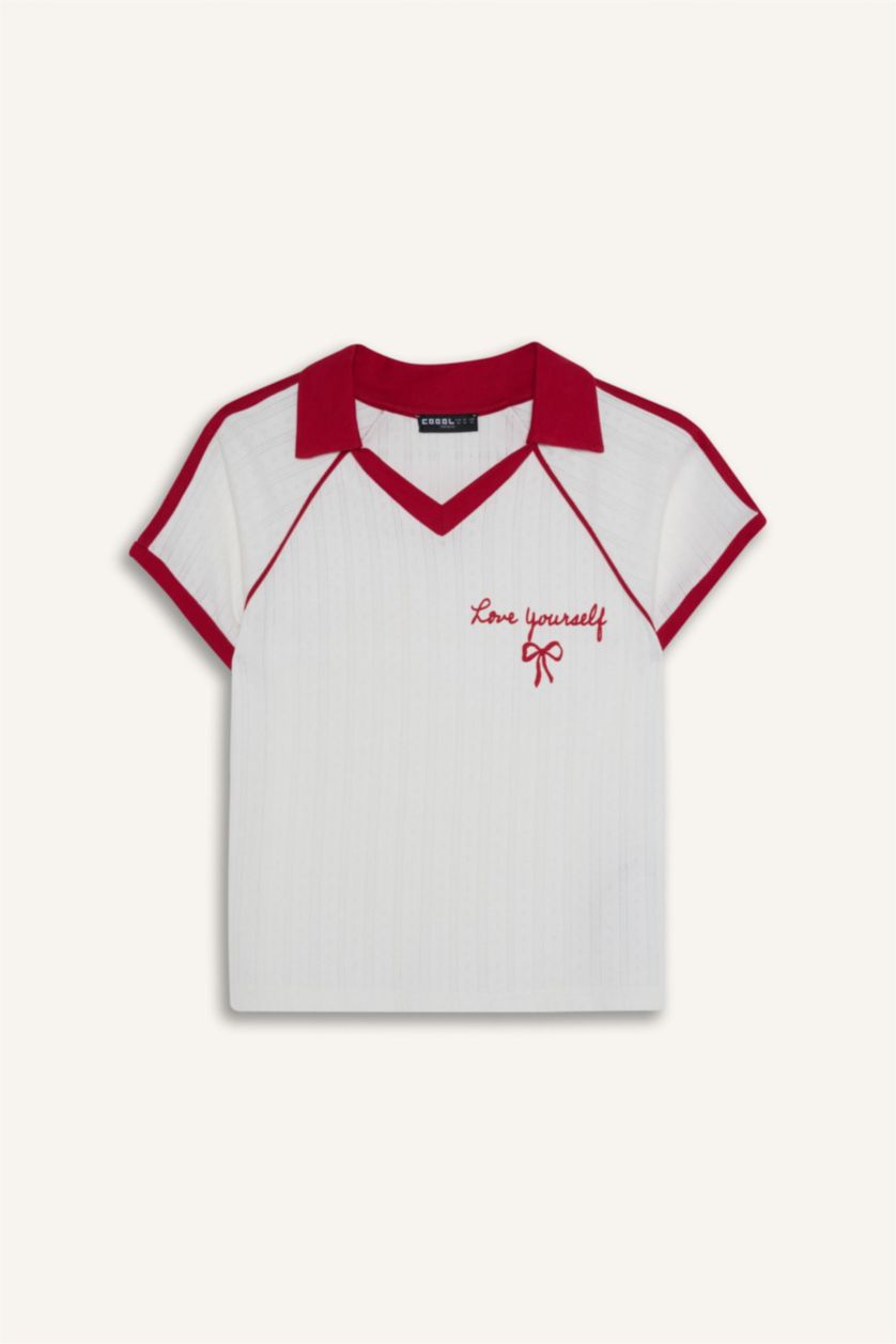 نساء اوف وايت Woman Short Sleeve T-Shirt