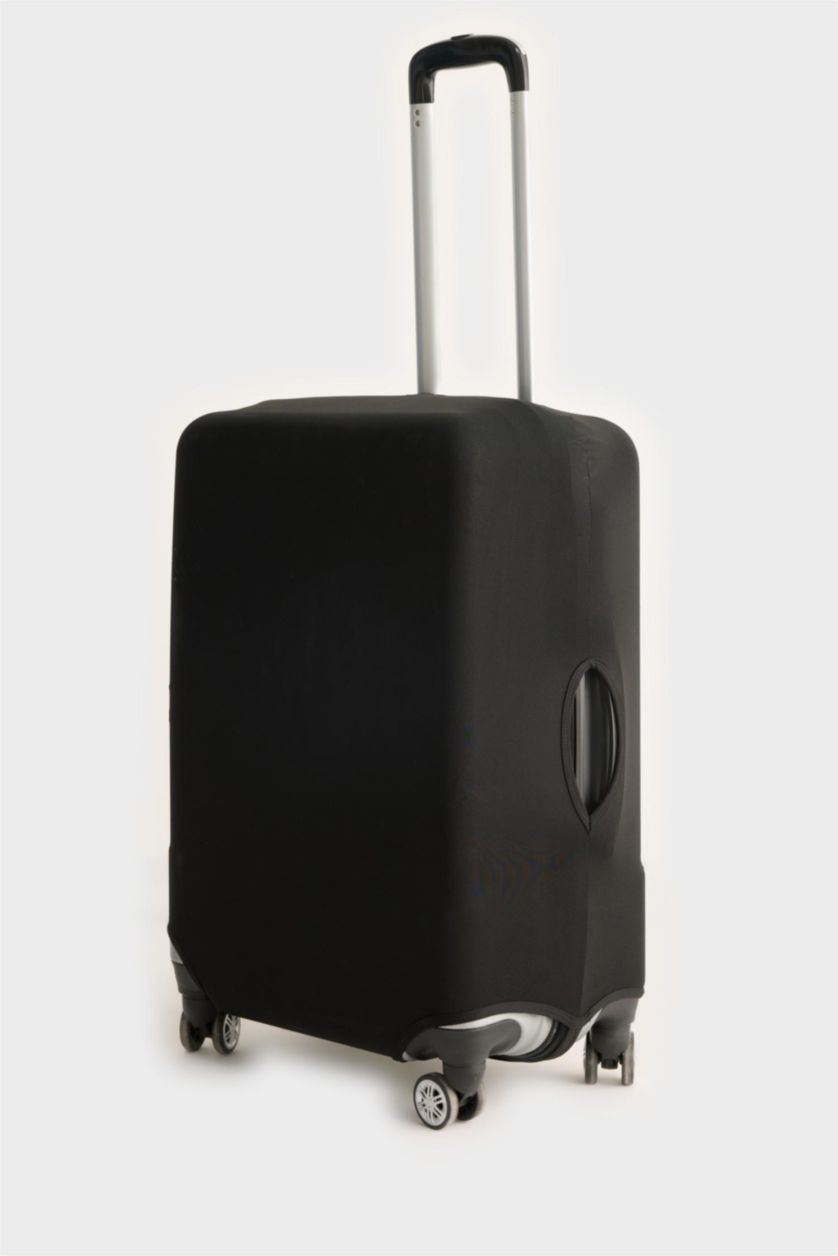 Kadın Siyah Desenli Valiz Kılıfı