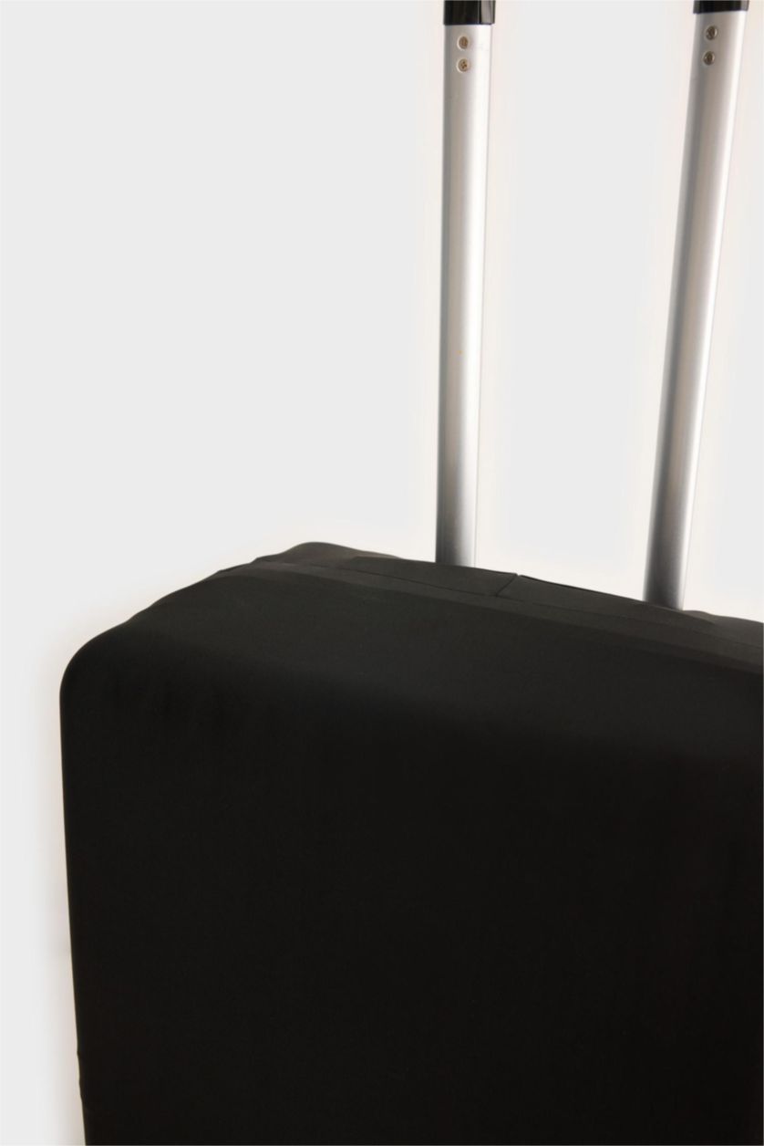 Kadın Siyah Desenli Valiz Kılıfı