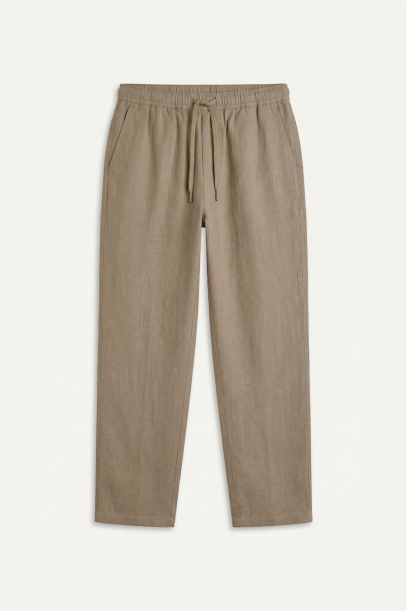 Men Teak Baggy Fit Trousers