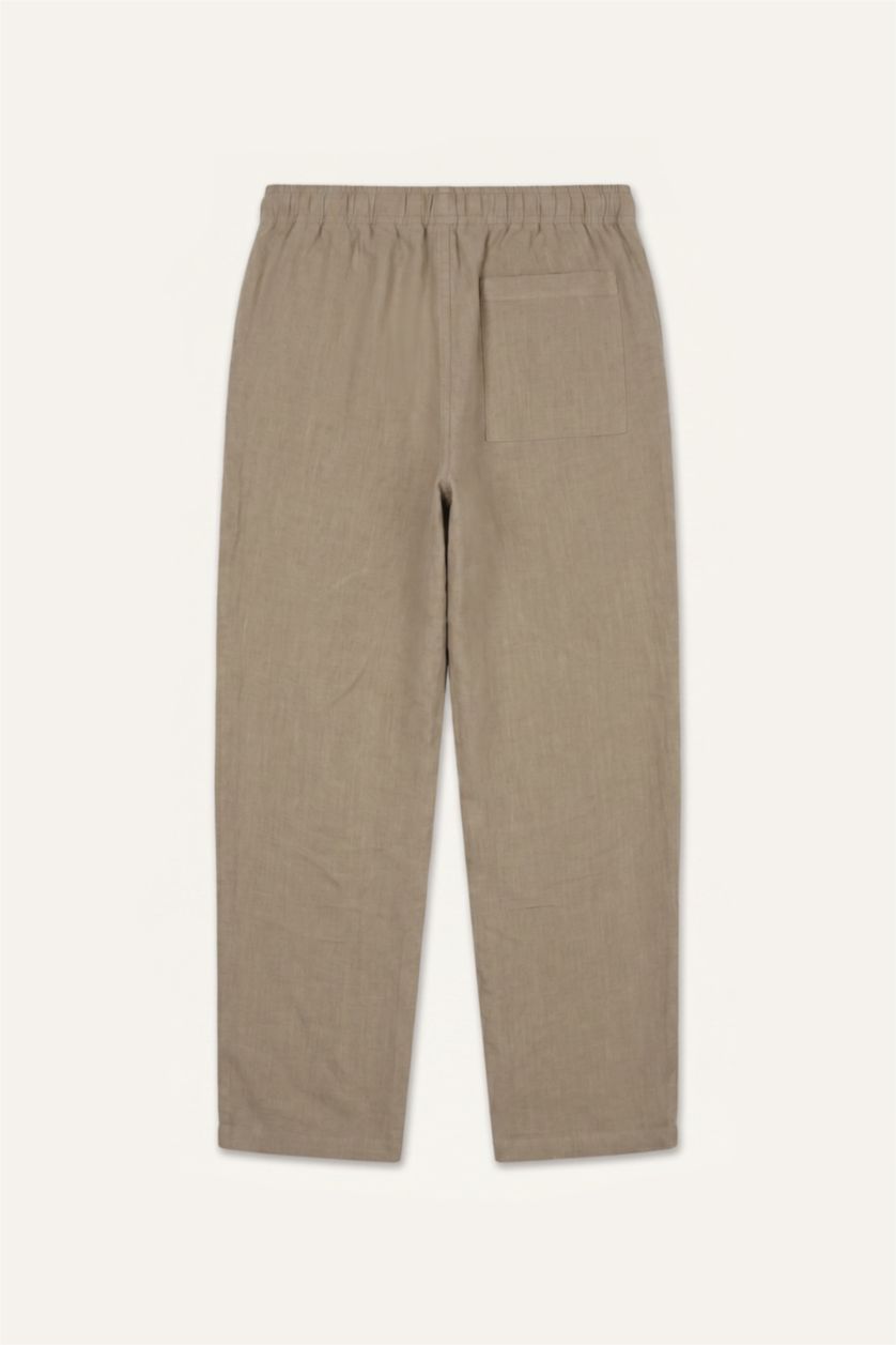 Men Teak Baggy Fit Trousers