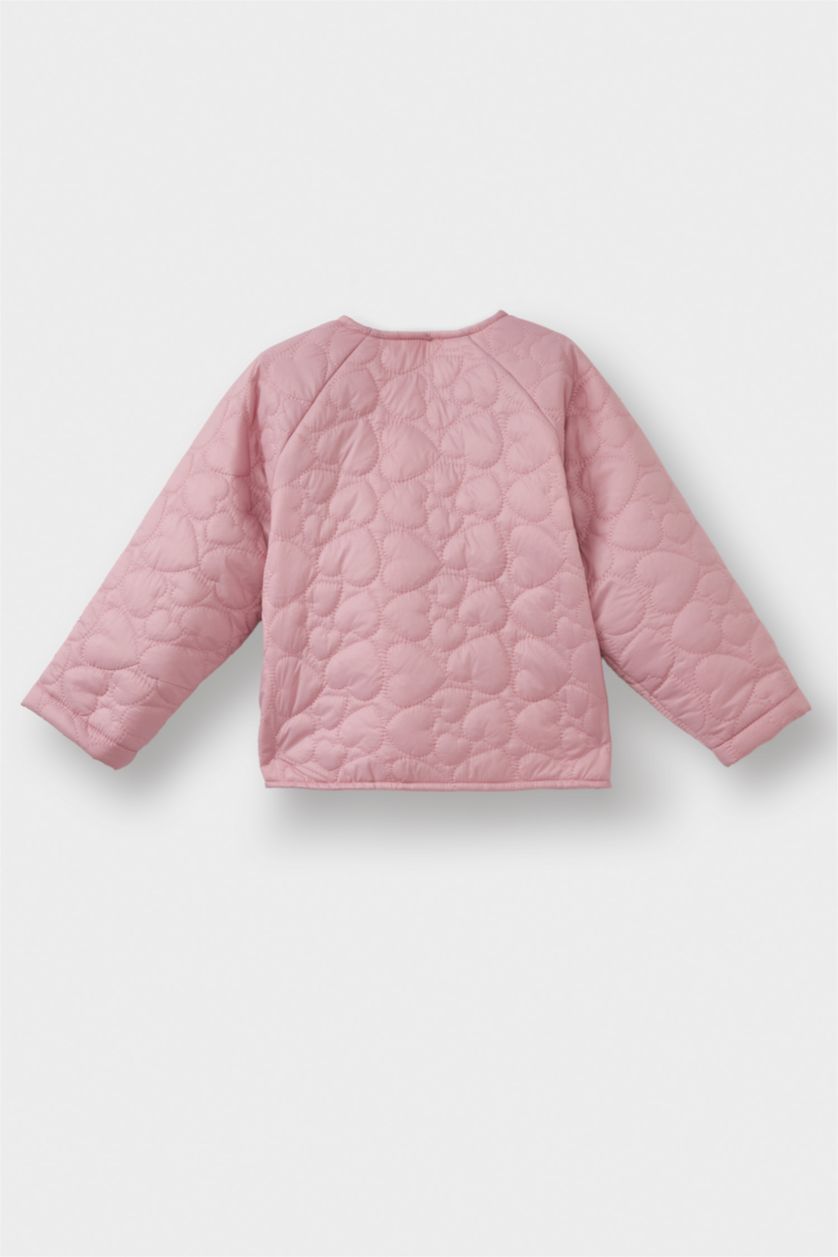 Kız Bebek Koyu Gülkurusu Mont Kız Bebek