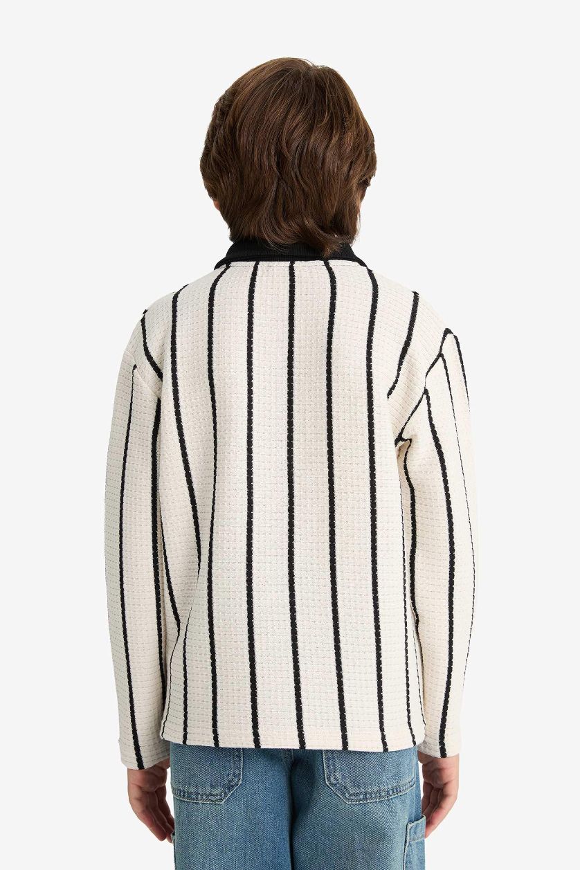 أولاد اوف وايت تيشيرت بولو ولادي نص ردن وافل قصة عادية