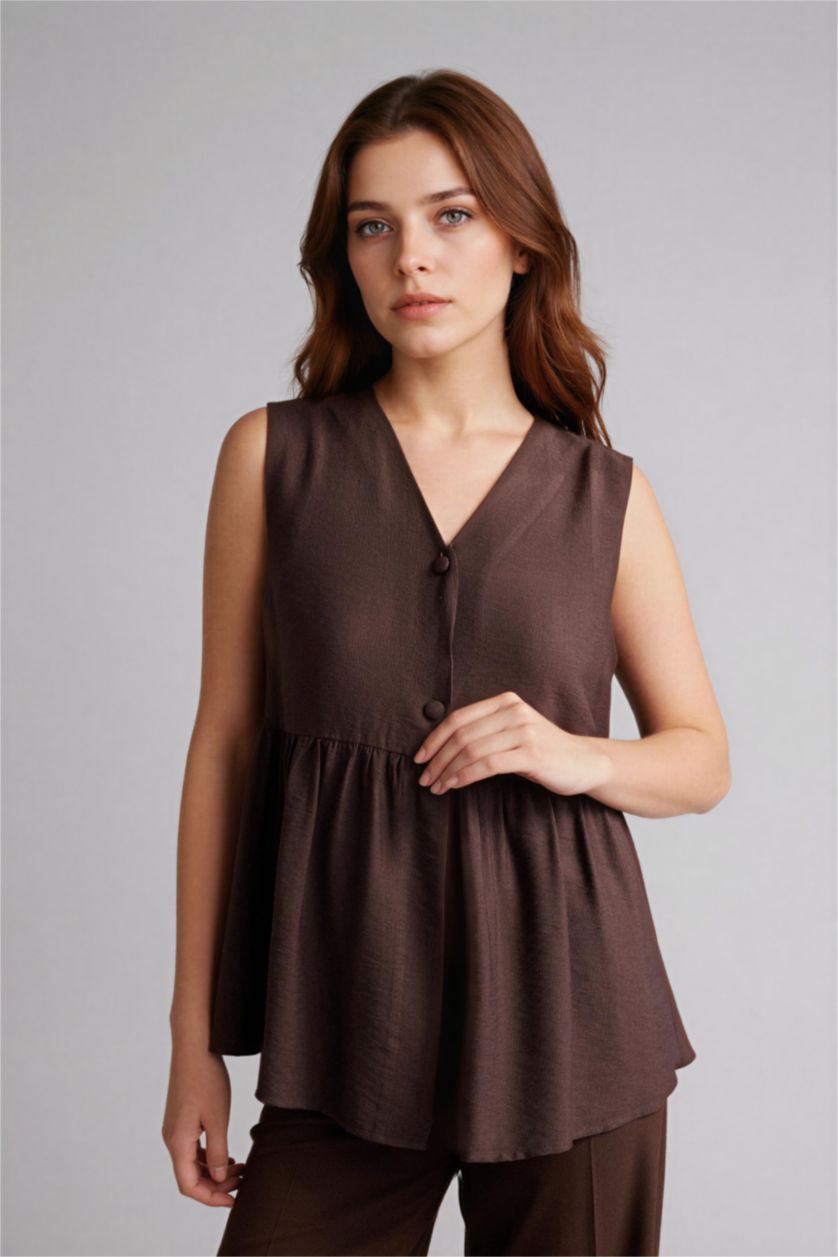 نساء بني جيلي قصة عادية بياقة V