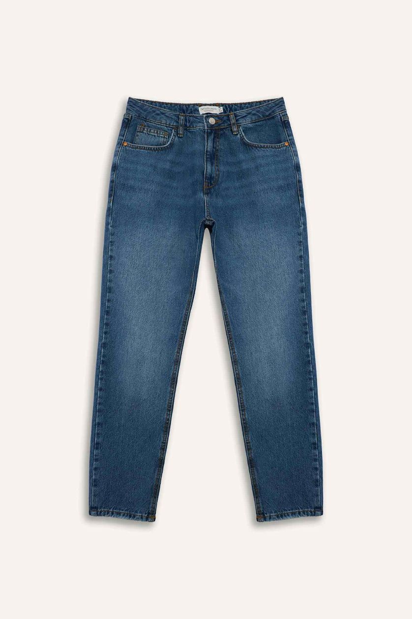 رجالي أزرق بنطلون 90’S سليم فيت برجل ضيقة