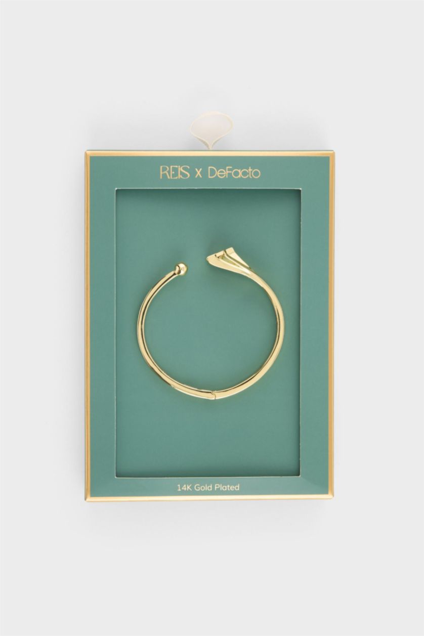 Kadın Altın Reis X DeFacto Yıldız Figürlü Gold Bileklik