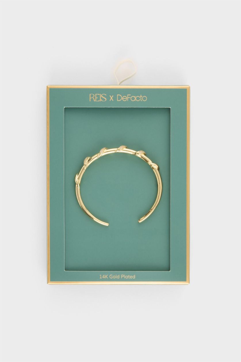 Kadın Altın Reis x DeFacto Gold Kelepçe Bileklik