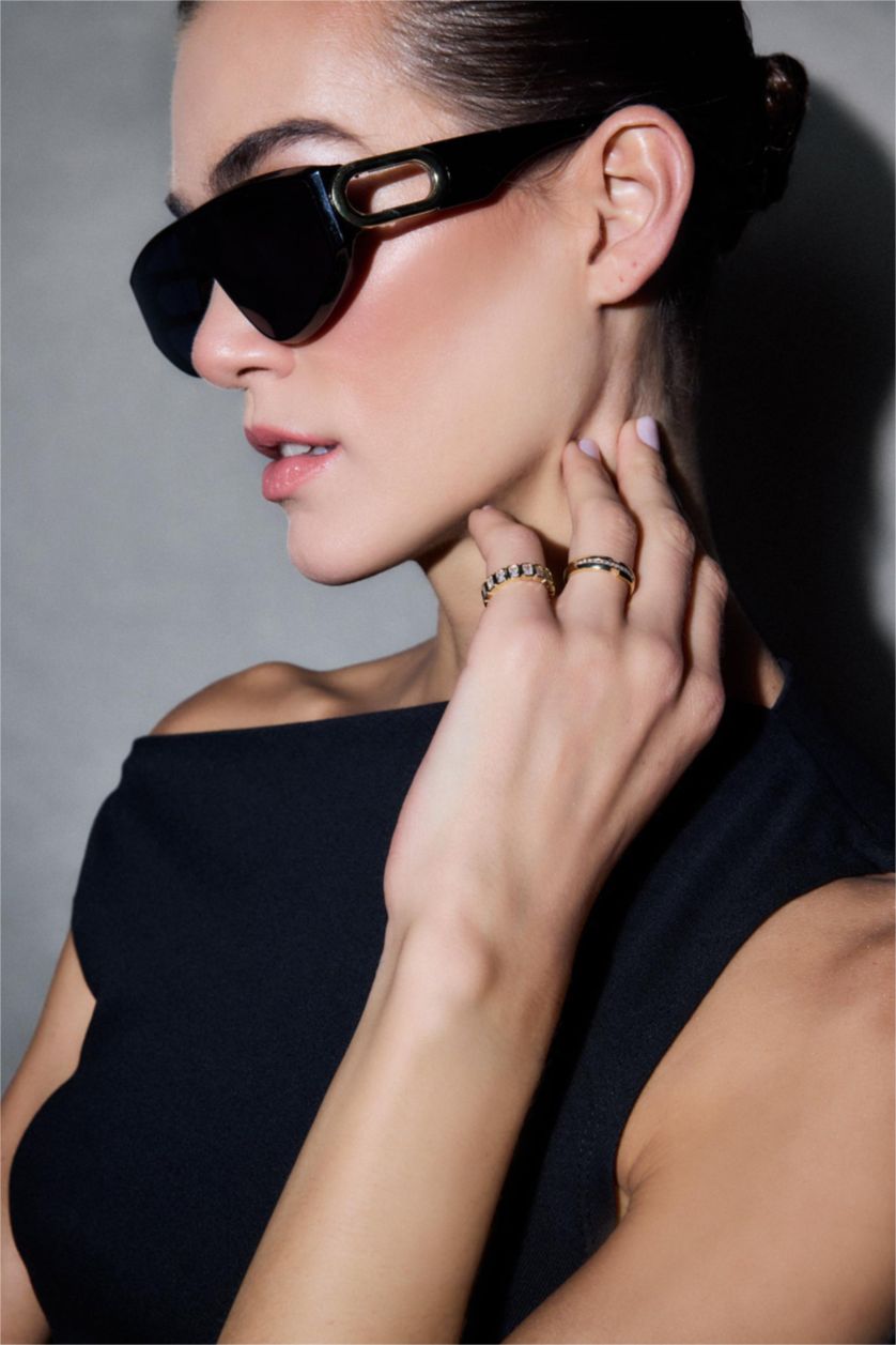 Kadın Altın Reis X DeFacto 2'li Gold Yüzük