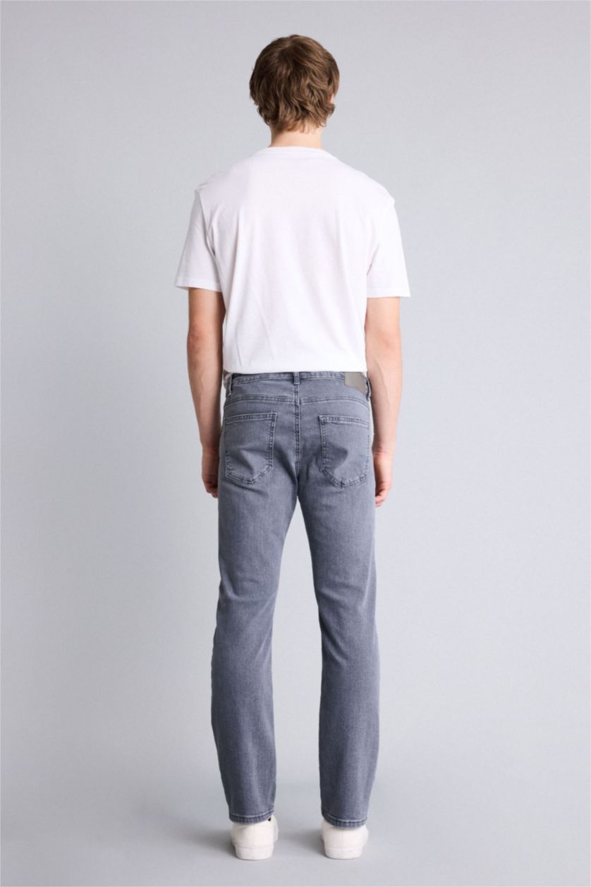 HOMME Gris Jean Sergio taille normale Coupe régulière