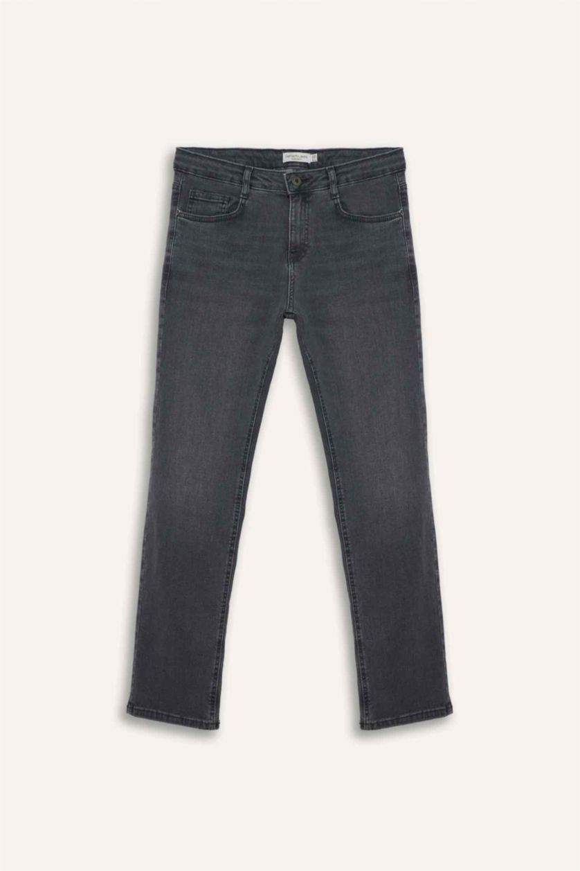 HOMME Gris Jean Sergio taille normale Coupe régulière