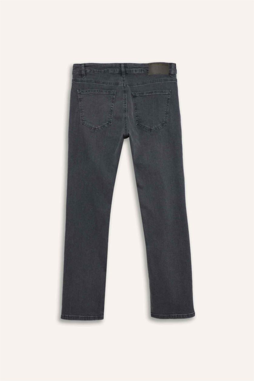 HOMME Gris Jean Sergio taille normale Coupe régulière
