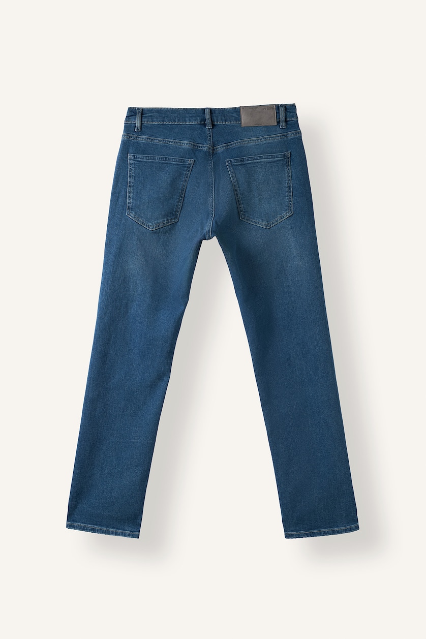 Men Blue Sergio Regular Fit Trousers