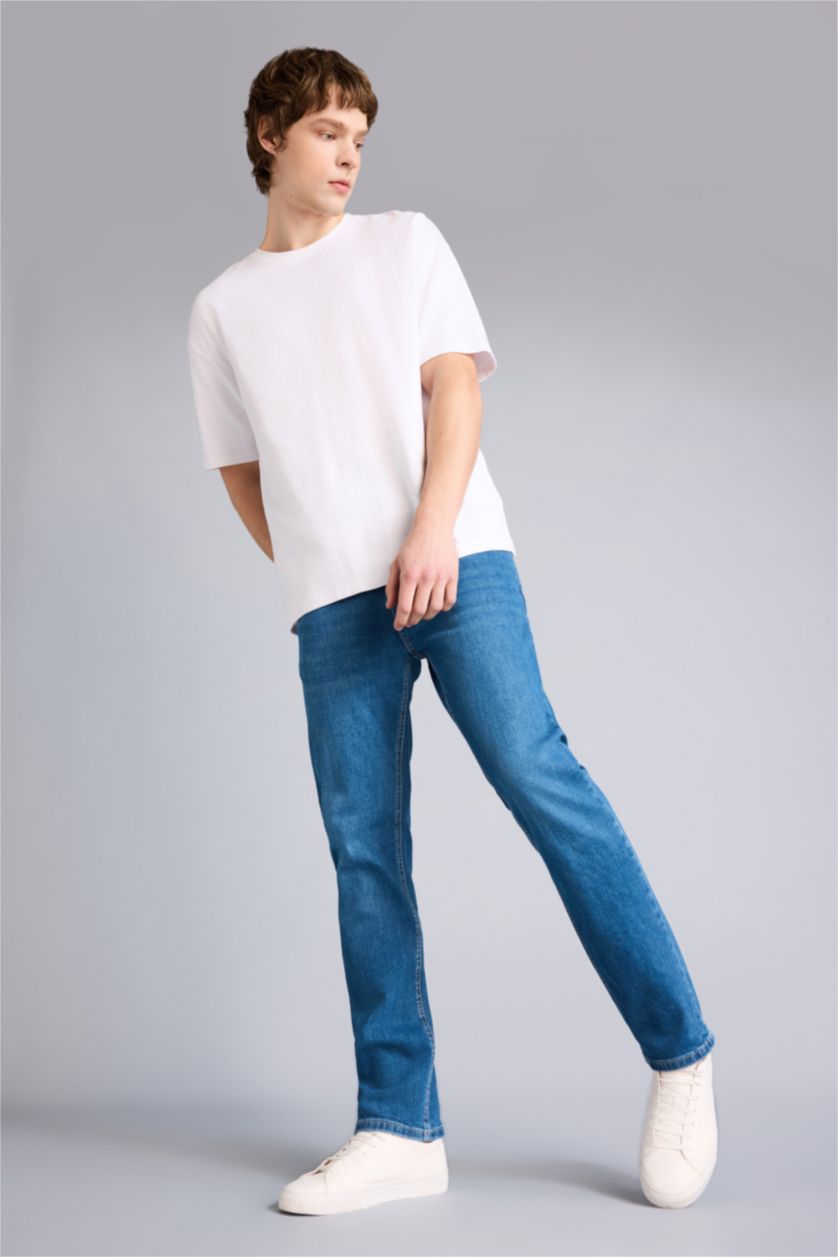 رجال أزرق سروال سيرجيو قصة عادية