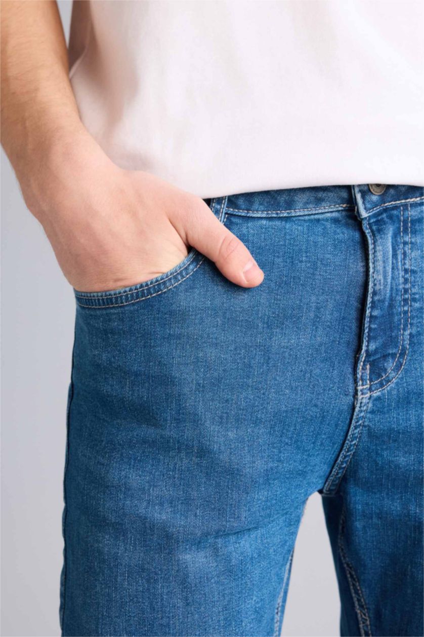 رجال أزرق سروال سيرجيو قصة عادية