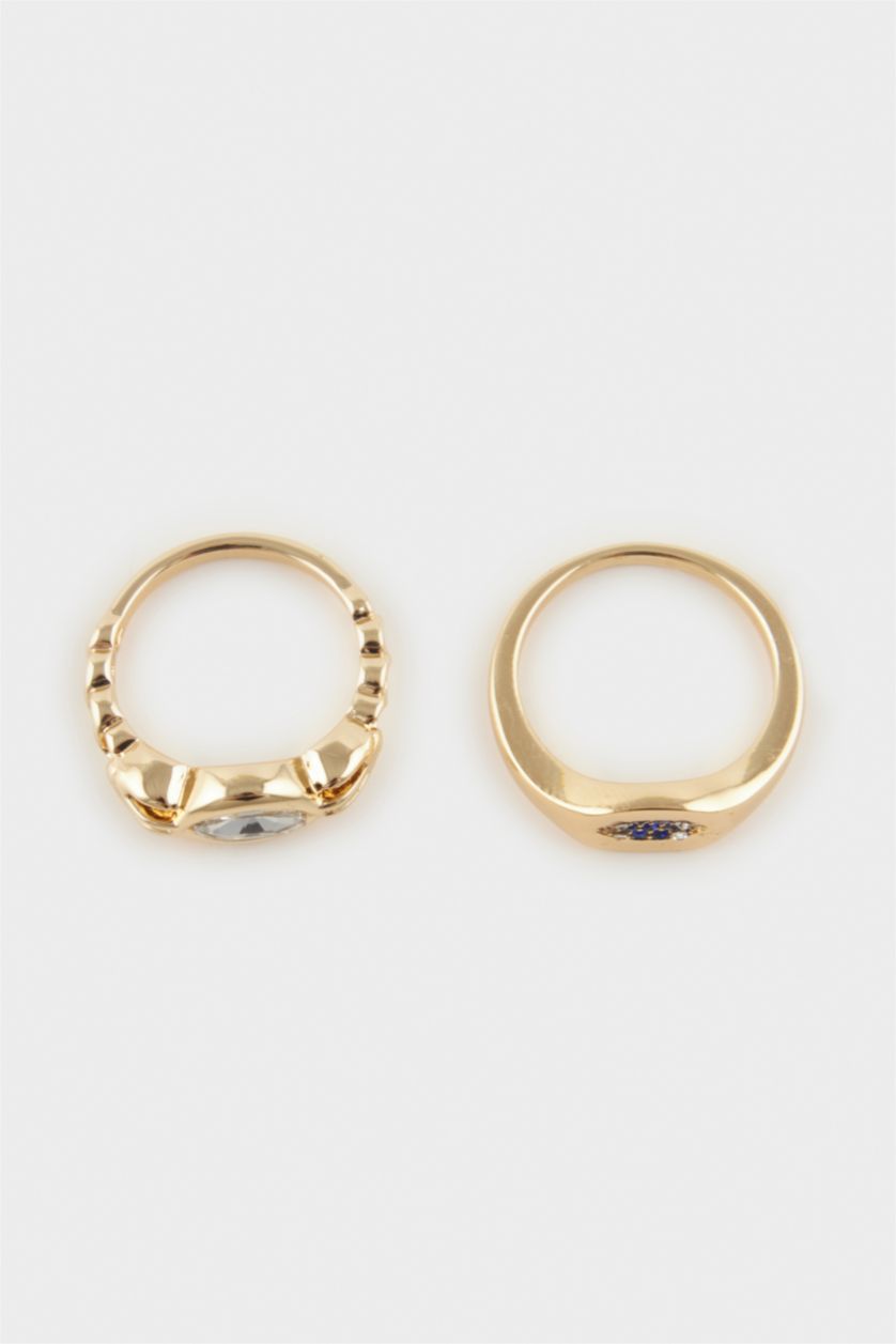 Kadın Altın Kadın 2'li Yüzük