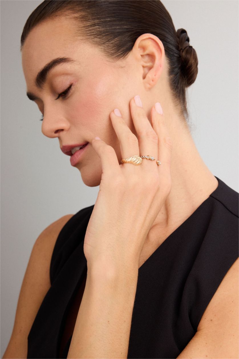 Kadın Karma Kadın 2'li Yüzük