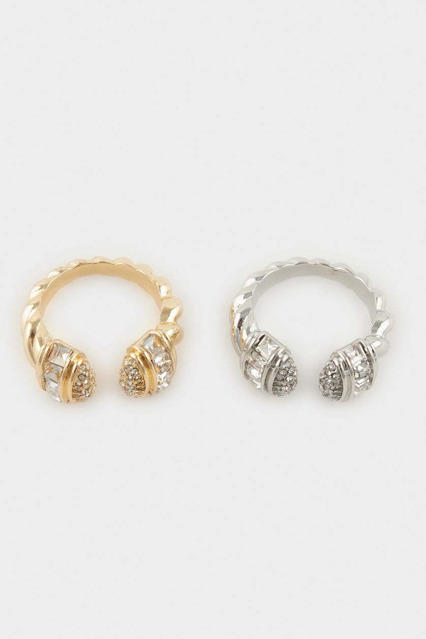 Kadın Altın Kadın 2'li Yüzük