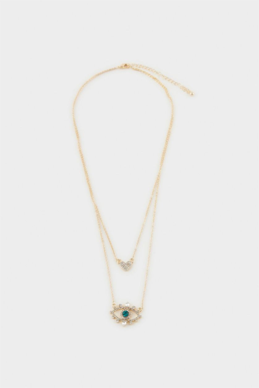 Kadın Karma Kadın Gold 2'li Kolye