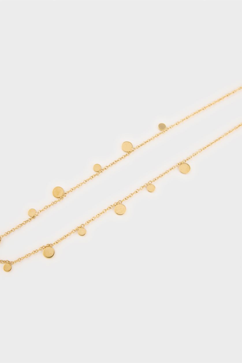 WOMAN GOLD 2 piece Necklace