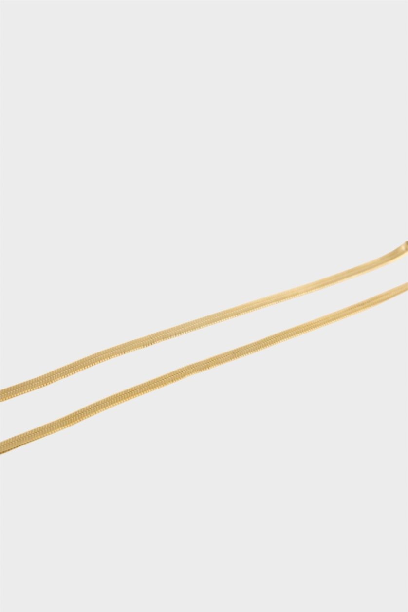 WOMAN GOLD 2 piece Necklace