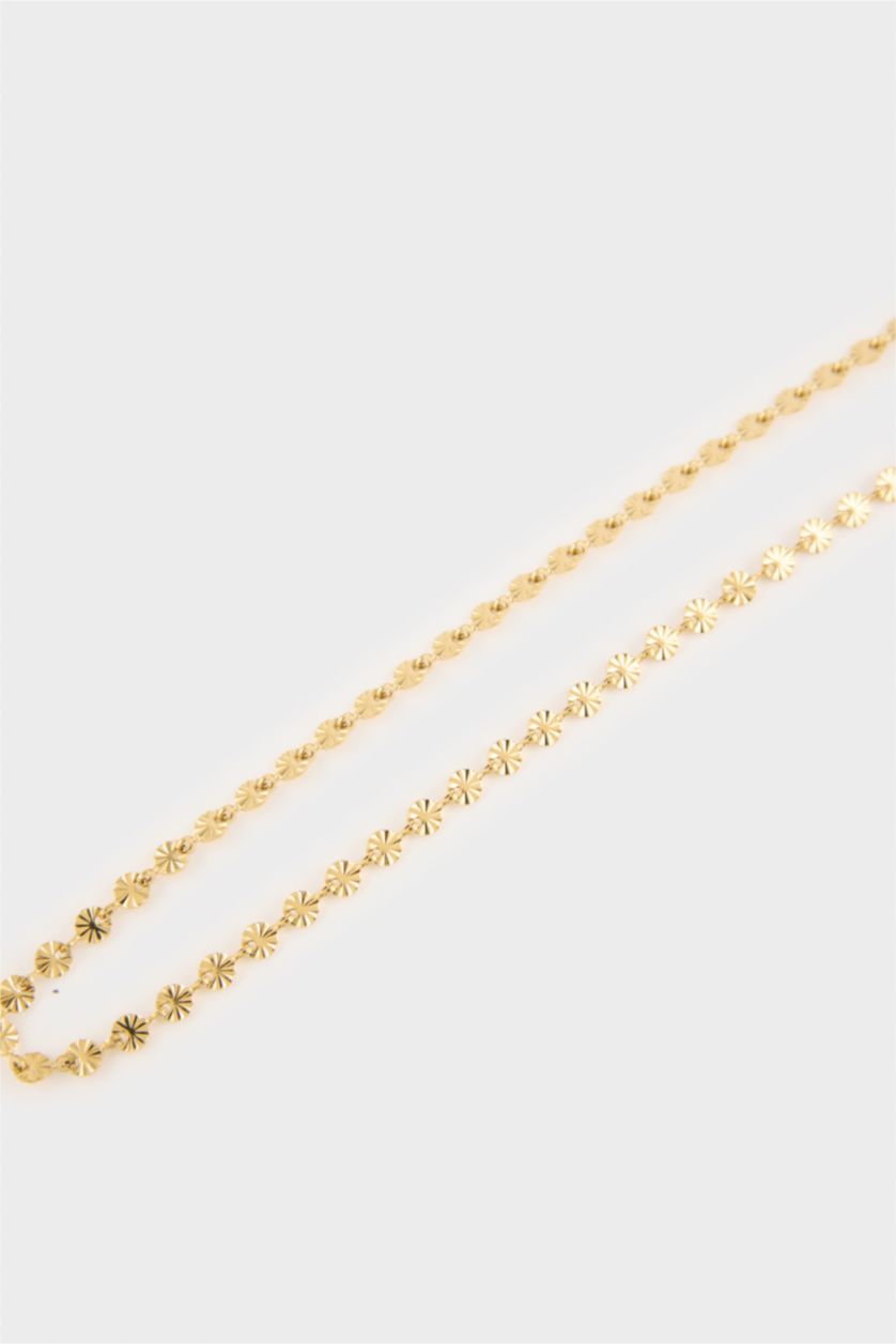 WOMAN GOLD 2 piece Necklace