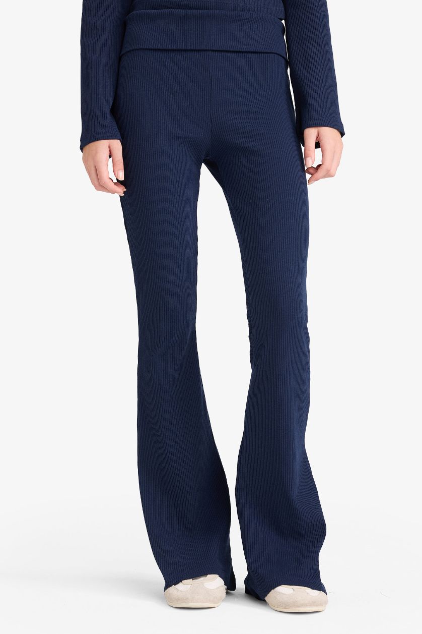 نساء كحلي سروال