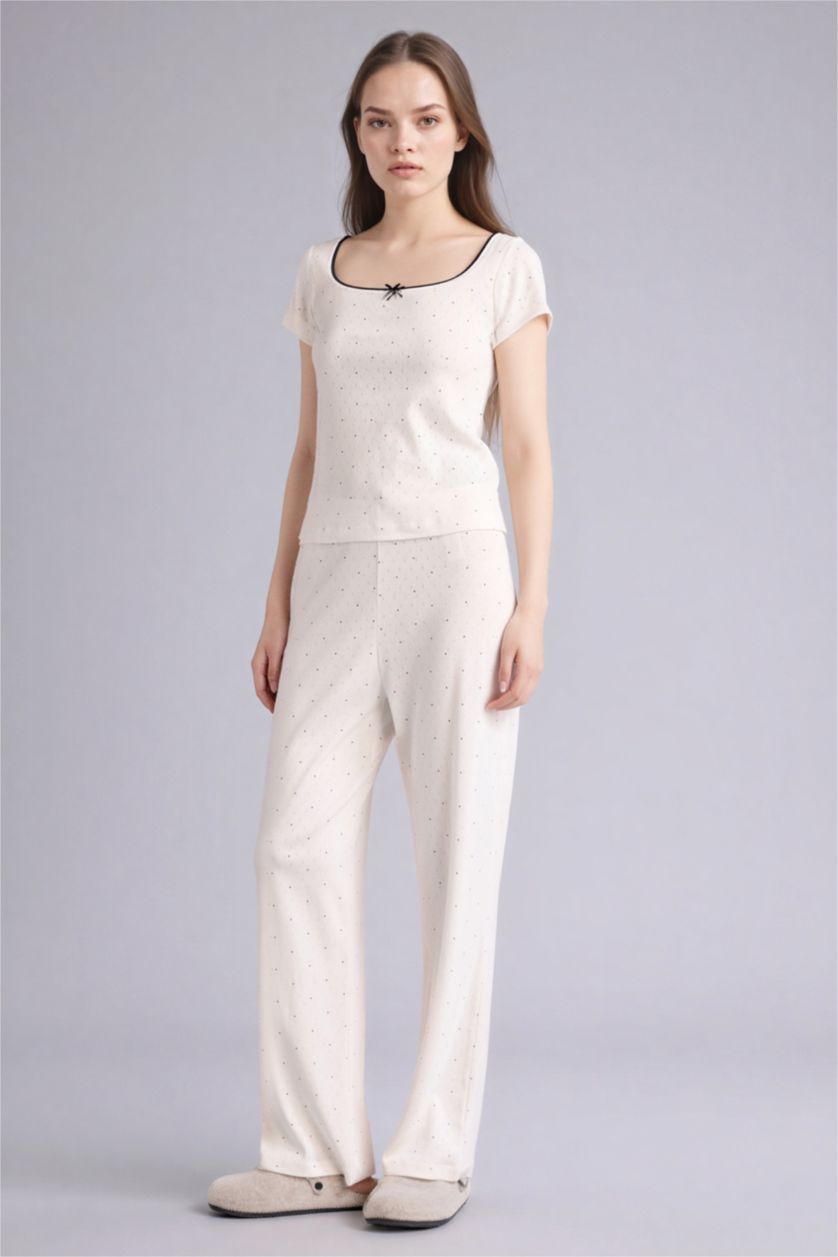 Woman Ecru 2 piece Regular Fit Set