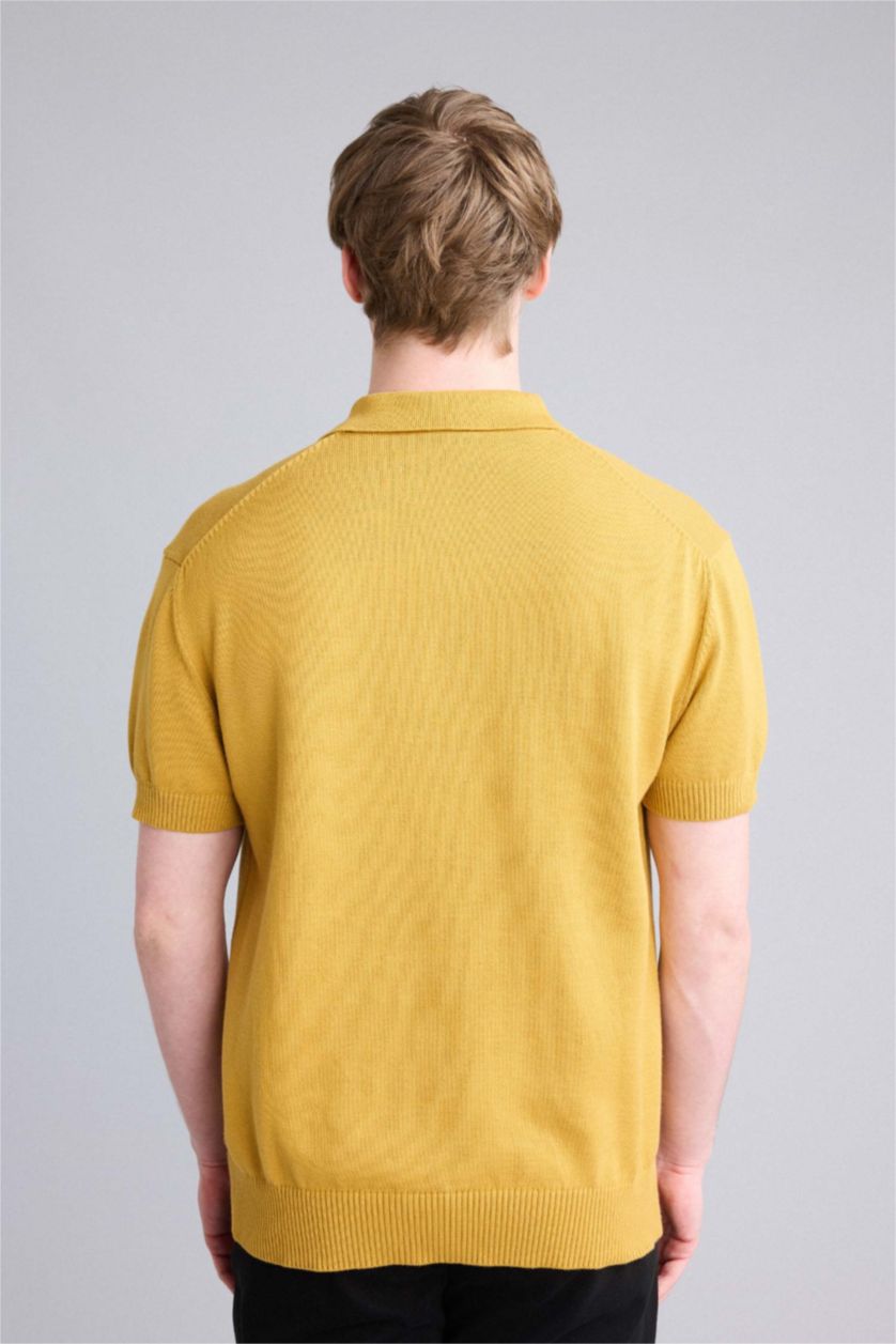 Man Mustard تيشيرت بولو نص ردن