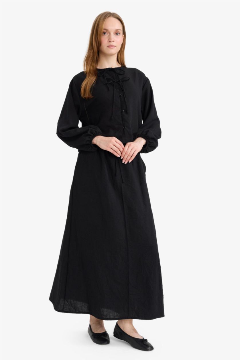WOMAN Black Regular Fit