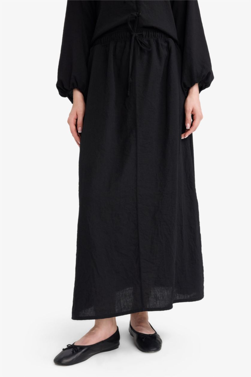 WOMAN Black Regular Fit
