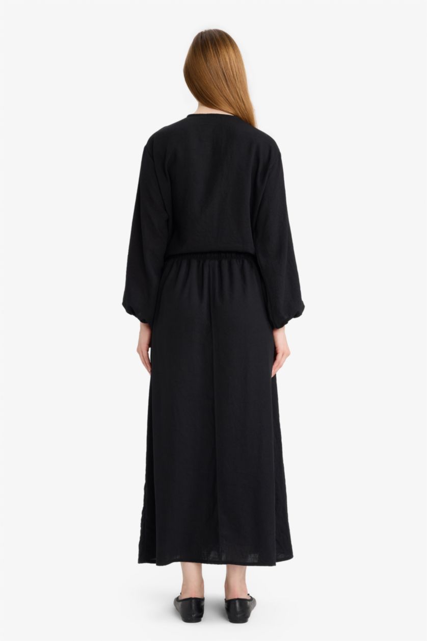 WOMAN Black Regular Fit