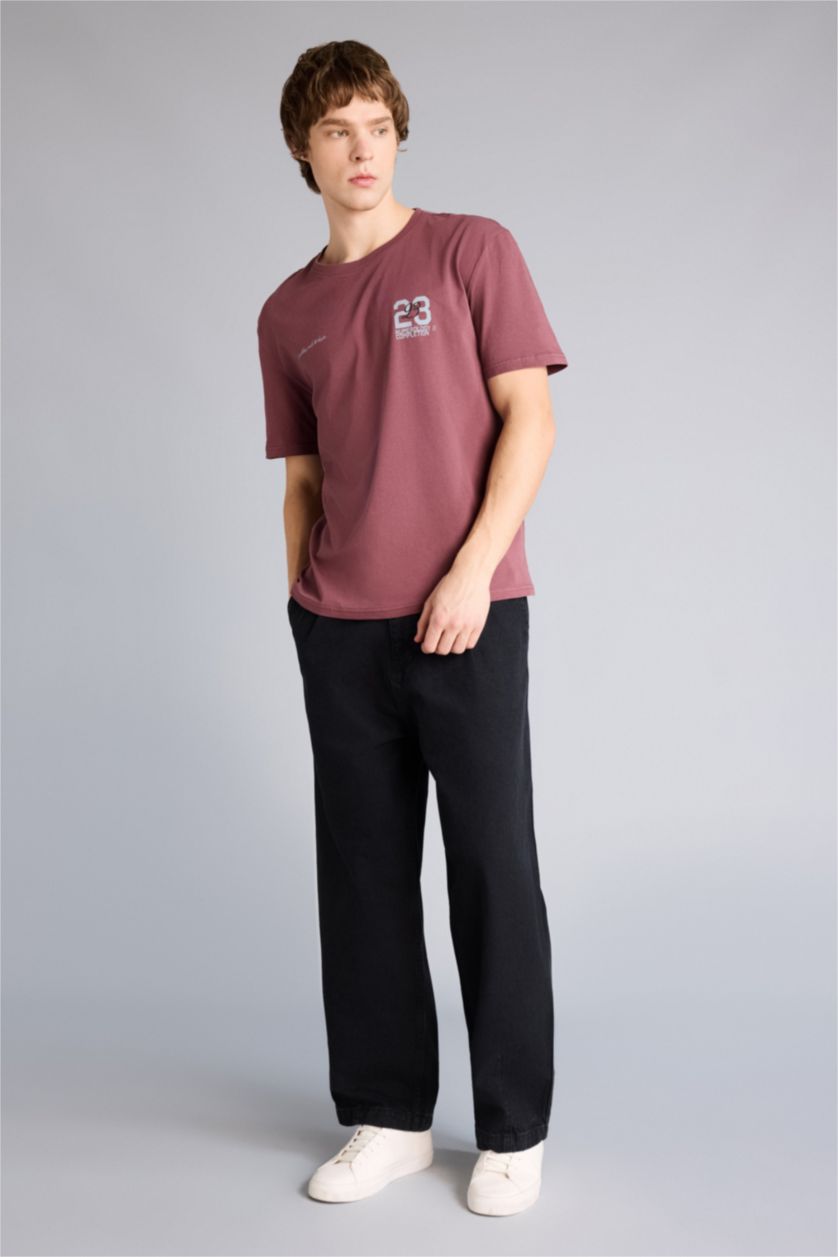 رجال خمري فاتح Man Short Sleeve T-Shirt