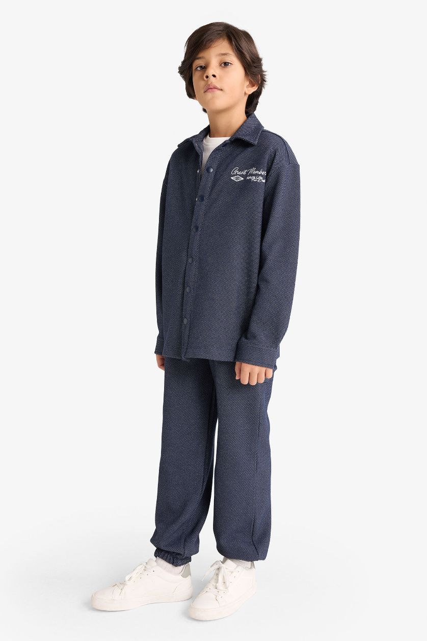 Boys & Teens NAVY Oversize Trousers