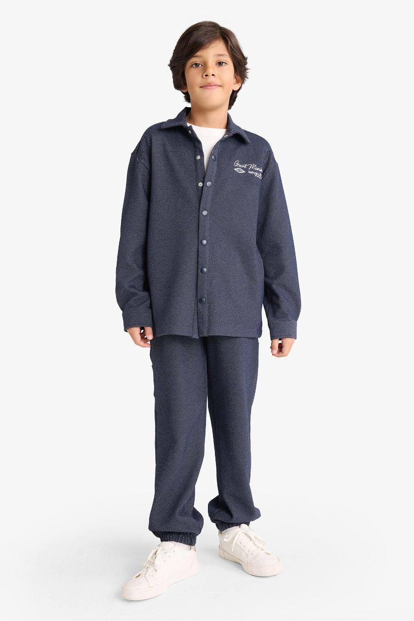 Boys & Teens NAVY Oversize Trousers