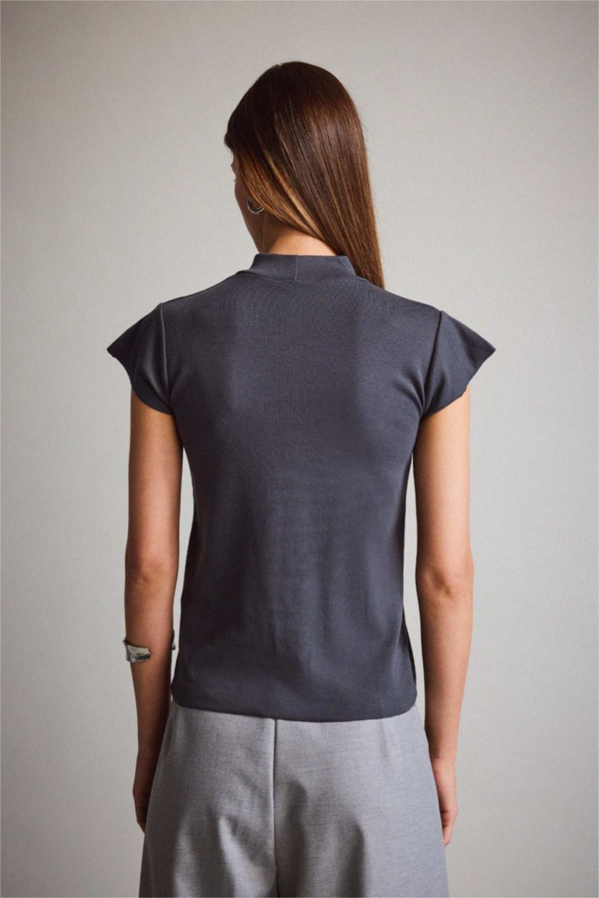 Woman Light Anthracite تيشيرت نص ردن هاينك