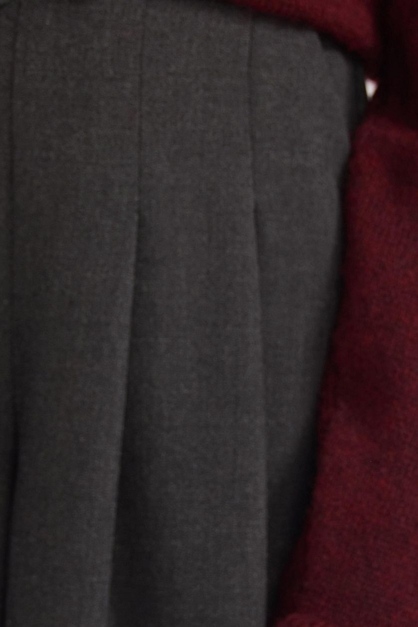 Kız Çocuk - Genç Kız Antrasit Baggy Fit Pantolon Kız Çocuk