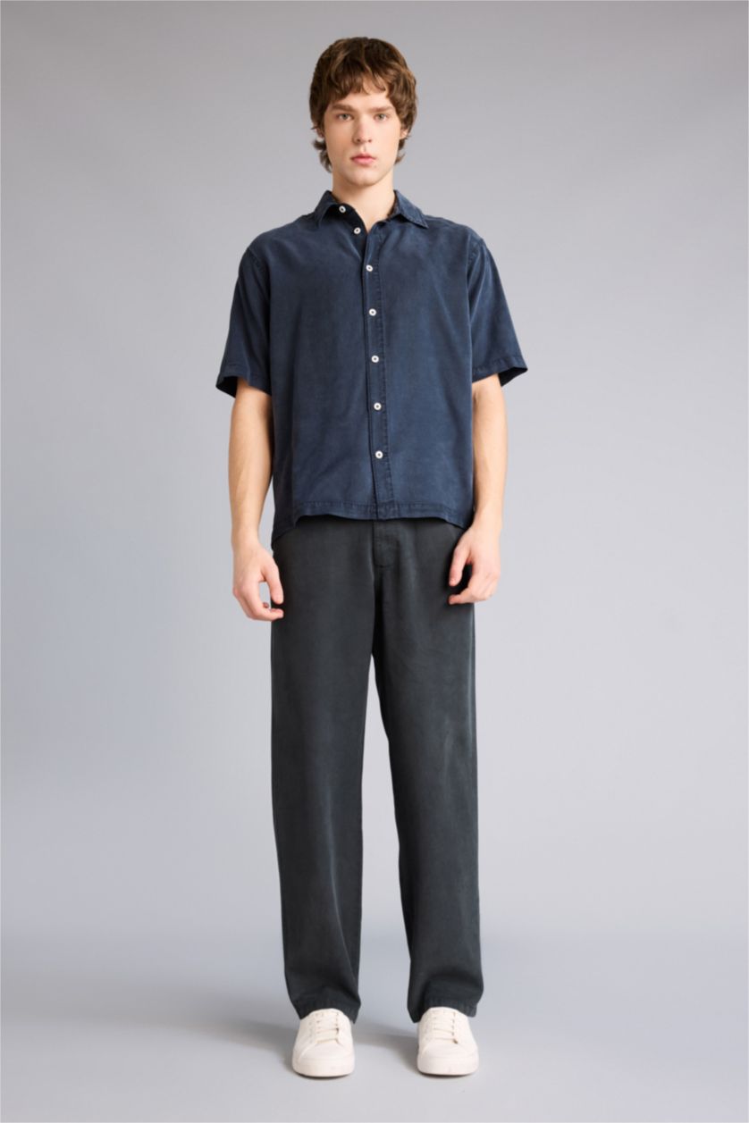 رجالي أنثرا بنطلون بريميوم قصة مريحة