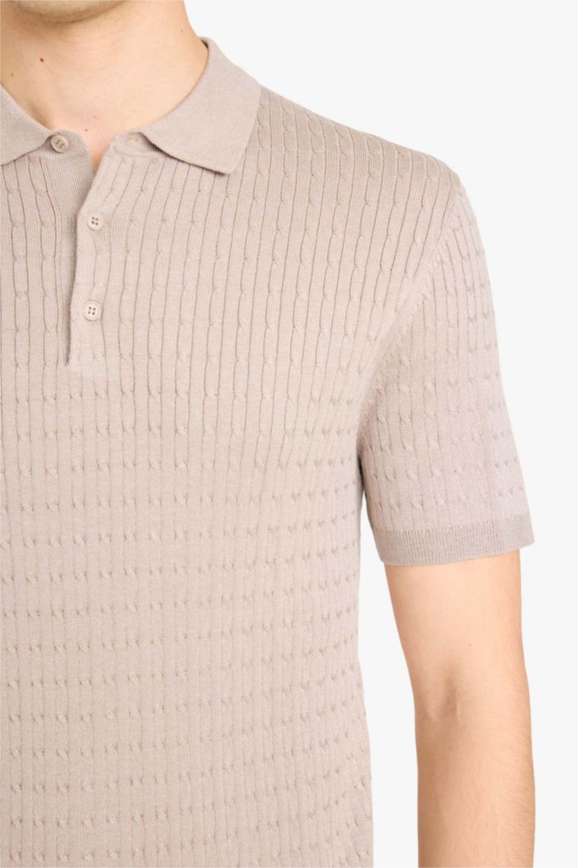 Man Sand تيشيرت بولو نص ردن قصة عادية