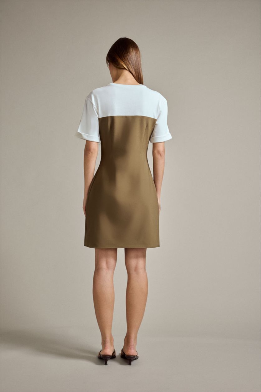 Kadın Haki Elbise