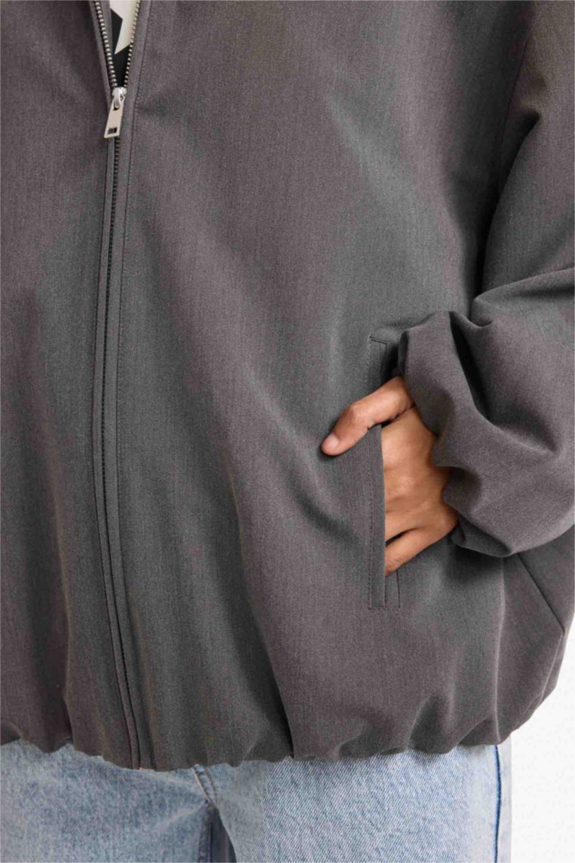 Женщины Антрацит Куртка из тафты