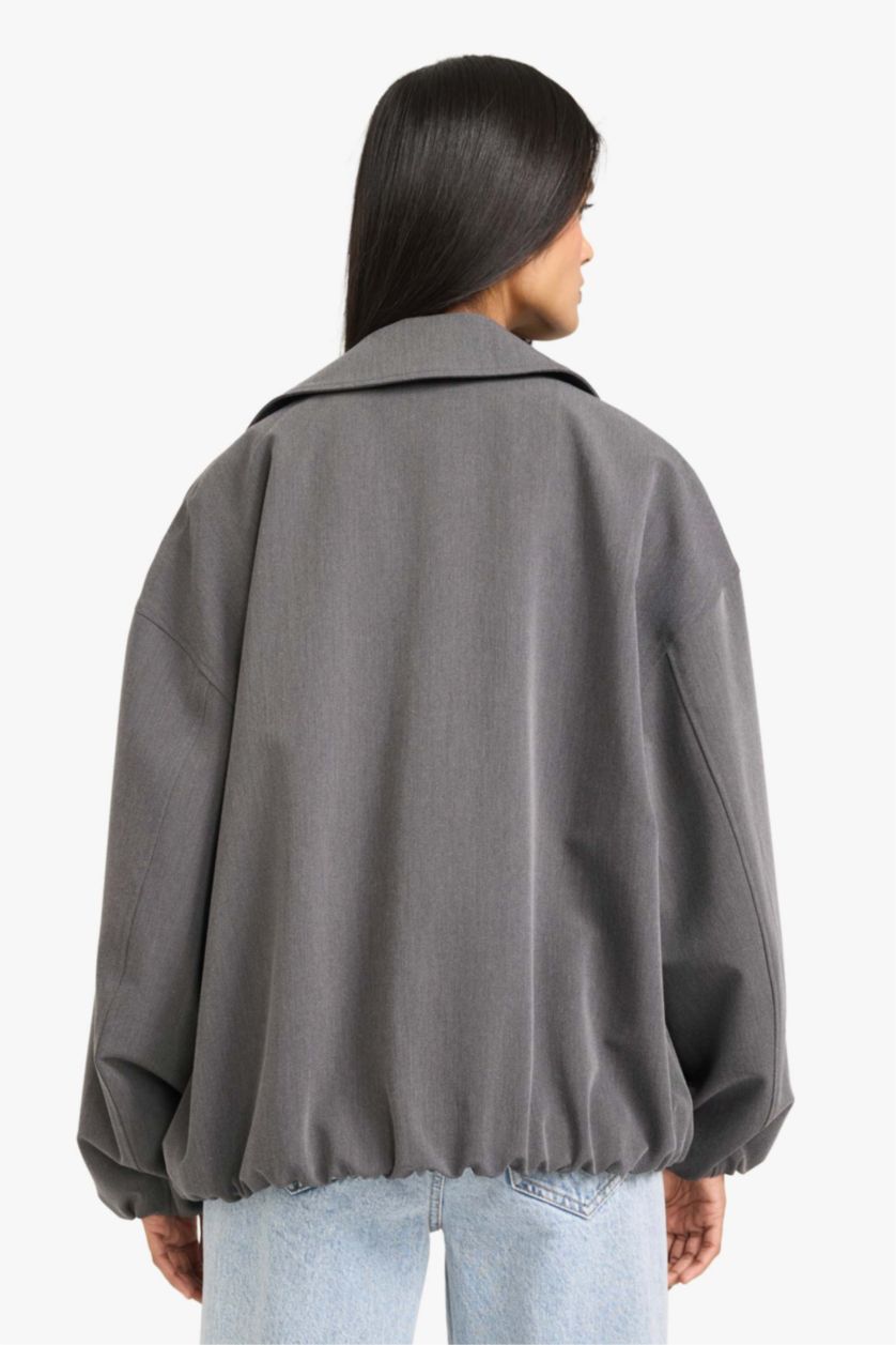 Женщины Антрацит Куртка из тафты