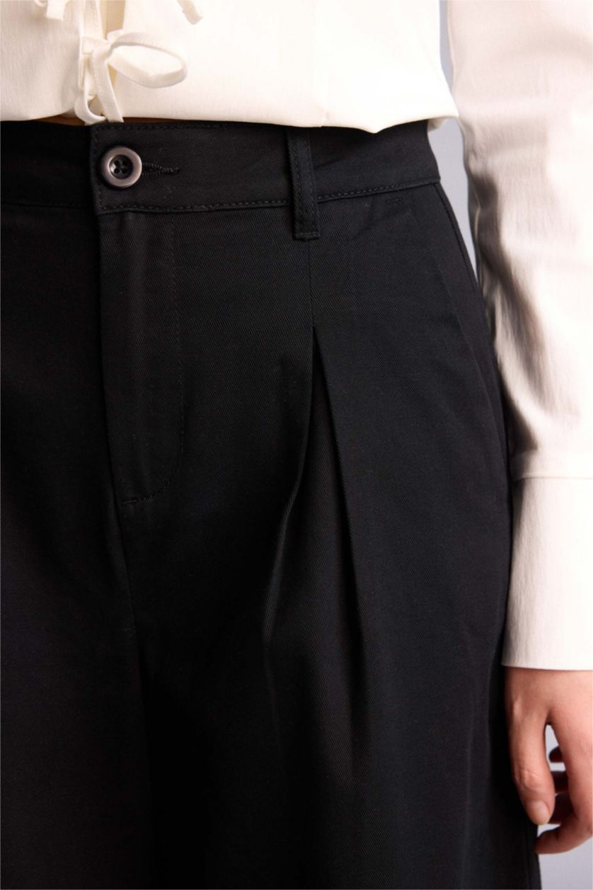 Женщины Черный Брюки Wide Leg для женщин