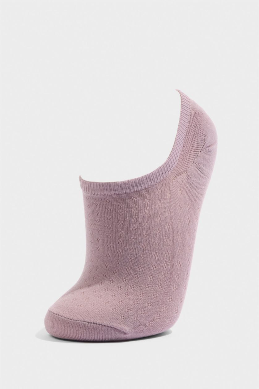 Woman Light Pink 3 piece Step Socks