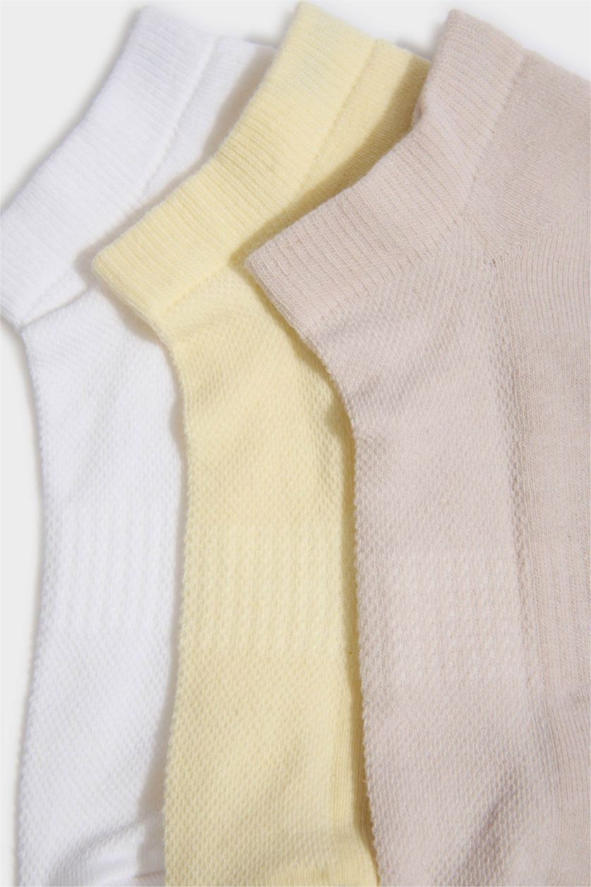Kadın Yumuşak 3'lü Pamuklu Havlu Spor Çorap