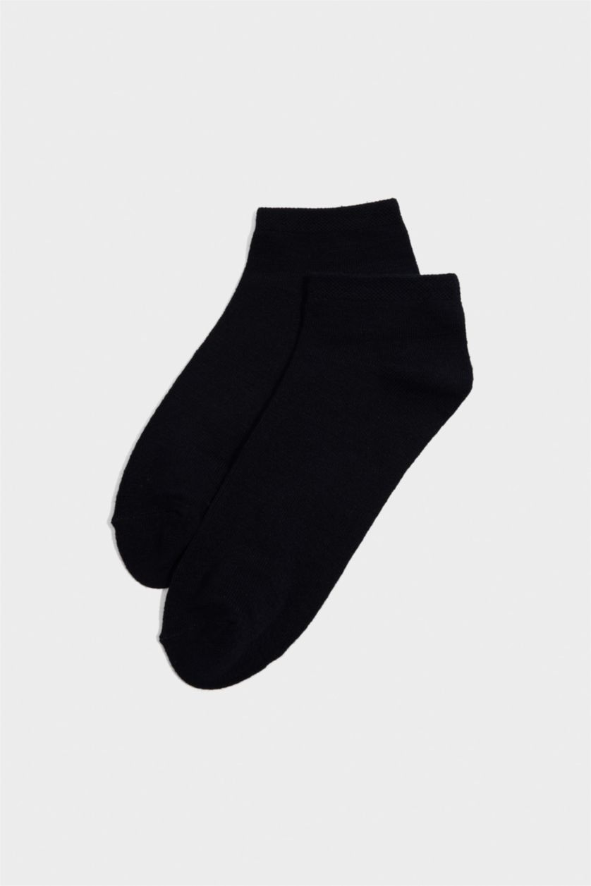 Women Black 3 piece Bamboo Short Socks