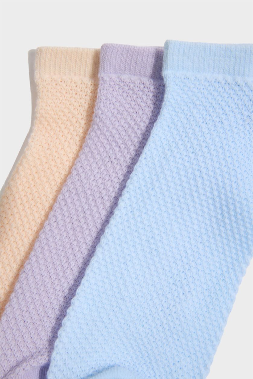 Woman Karma 3 piece Cotton Short Socks